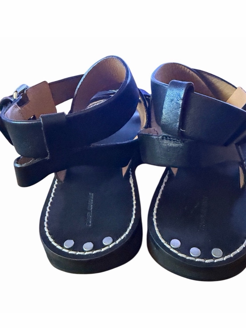 Woman’s Sandals Isabel Marant , Black Leather - Picture 6 of 8